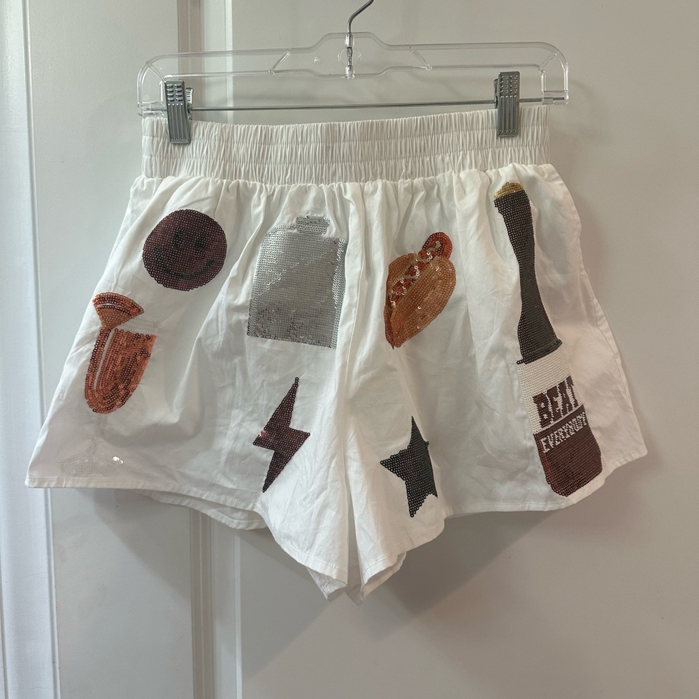 Queen of Sparkles Gameday Shorts